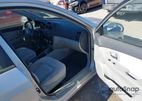 2007 Kia Spectra Ex из США, поврежденный, VIN KNAFE122475397433